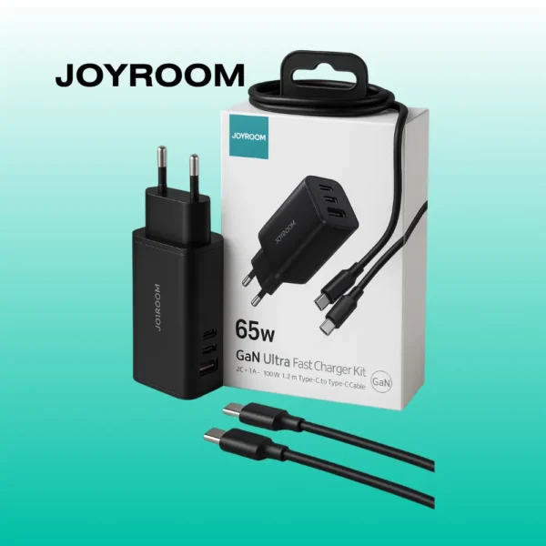 Joyroom TCG01 65W GaN Fast Charger with 100W Type-C Cable